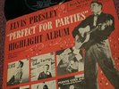 ELVIS PRESLEY PERFECT FOR PARTIES 45 EP PROMO RCA SPA737 P/S HIGHLIGHT ALBUM VG+