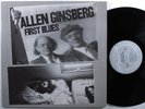 ALLEN GINSBERG First Blues JOHN HAMMOND 2XLP VG++ promo w/newspaper gatefold **