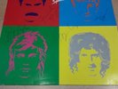 QUEEN FULLY SIGNED HOT SPACE ALBUM VINYL LP .