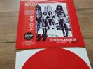 KISS - DESTROYS ANAHEIM PART 2 - RARE.EU RED WAX LIVE LP + OBI USA 1975 MINT