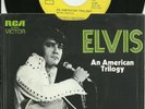 ELVIS PRESLEY  USA  PROMO  PS  45  AN AMERICAN TRILOGY