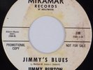 JIMMY BURTON: Jimmy’s Blues / Love Lost MIRAMAR Rockabilly Surf Fuzz 45 HEAR