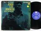 John Lee Hooker - That's My Story LP - Riverside Mono DG