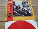 KISS - DESTROYS ANAHEIM - RARE NO'D EU RED WAX LIVE LP + OBI USA 1979 PT. 1 MINT