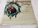 FRANKIE VALLI/THE FOUR SEASONS CHRISTMAS VINYL LP  4 SEASONS GREETINGS 1963