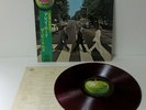 The Beatles / Abbey Road / Apple Records AP-8016 / JAPAN LP OBI Red Vinyl D948