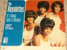 The Royalettes It's Gonna Take A Miracle 1965 Mono MGM LP E-4332 Cut-Out NM