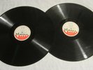 Two V-DISC 12-Inch CHRISTMAS 78's -- FRANK SINATRA, Dick Haymes, NELSON EDDY