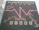 Hawklords - Dream LP UK Grey Vinyl Signed By 4 Members Sleeve + Poster