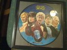 DOCTOR WHO THE MUSIC PICTURE DISC LP VINYL RECORD 1983 BBC RECORDS WITH FRAME