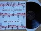 E578 SXL 21007 RUGGIERO RICCI PAGANINI 24 CAPRICES DECCA STEREO