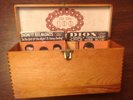 Vintage 45 rpm Record Case Double Wide DR100 Holds 100 Records