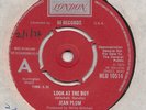 NORTHERN SOUL -  JEAN PLUM -- LOOK AT THE BOY / BACK TO YOU  --    UK  DEMO    7