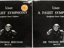 His Master's Voice ASD 317/318 – Liszt – A Faust Symphony – BEECHAM – 2 LPs