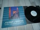 Vinyl LP SECRET SERVICE - WHEN THE NIGHT CLOSES IN 1985 SONET SLP-2770