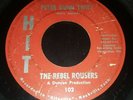 THE REBEL ROUSERS Peter Gunn Twist / Cat's Den 45 Hit 102 RARE 1962 ROCK MOD