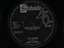 JOHN LEE HOOKER: Dimples / I'm Leaving 45 (UK, clean VG) Blues & R&B