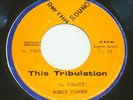 HONEY VAUGHN Jamaican Roots Reggae 45 Record This Tribulation Rhythm Sound NM-
