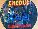 Exodus Fabulous Disaster a nrm 1989 vinyl picture disc LP MFN 90 P