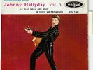 EP JOHNNY HALLYDAY : ITSY BITSY PETIT BIKINI + 3  LABEL VOGUE