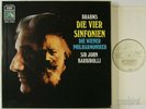 BARBIROLLI BRAHMS 4 SYMPHONIES ELECTROLA 4LP STEREO SAMPLE SMA 91755/58 AS NEW