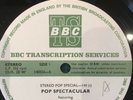 RENAISSANCE BBC transcription disc-Pop Spectacular In Concert no 141 CN 2736/S