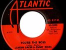 Lavern Baker & Jimmy Ricks You're the boss  Northern soul popcorn EX