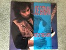 JOE SATRIANI Not Of This Earth RELATIVITY LP Translucent Blue Vinyl NM / EX