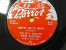 THE FIVE ARROWS doo-wop 78 PRETTY LITTLE THING on MINT Minus PARROT 78  RJ 594