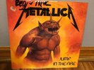 METALLICA   JUMP IN THE FIRE   CV 12 KUT 105   RED VINYL   UK   FACTORY SEALED