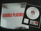 Kiss - Double Platinum vinyl 2LP with award insert