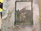 LED Zeppelin IV (zoso 4 symbols) 1971 - green and plum. Vinyl record