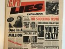 GUNS N ROSES g n r lies Lp RECORD GNR UNCENSORED ORIGINAL ISSUE US 1988