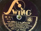 Swing 93 Alix Combelle w DJANGO REINHARDT   E 78rpm JAZZ 1940