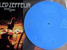 LED ZEPPELIN - TEAR GAS - BLUE VINYL + POSTER, RARE LIVE LP not TMOQ
