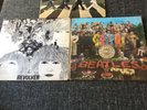 THE BEATLES, 3 LPs - REVOLVER, Sgt PEPPER, ABBEY ROAD, for sale