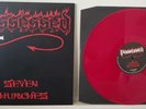 Possessed - Seven Churches Red vinyl record in gatefold cover