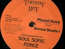 Afrika Bambaataa & The Soul Sonic Force Planet Rock ORANGE LABEL Tommy Boy M