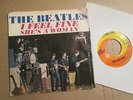 The Beatles I Feel Fine shes a woman Capitol 45 + ps West Coast Picture Sleeve
