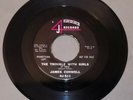 Rare 45 rpm northern soul JAMES CONWELL Trouble with Girls 1963 promo 4J 511 EX