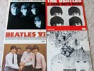 THE BEATLES: 4 Mono LP Lot; MEET THE BEATLES; A HARD DAY'S NIGHT; VI; REVOLVER