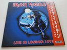 IRON MAIDEN - live in london 1993 - 10' - clear  colour