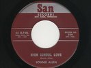 '60 Tenn. Rocker/Teen RONNIE ALLEN High School Love/This Love Of Ours SAN M-HEAR