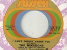 THE DECISIONS I Cant Forget About You SUSSEX PROMO  NORTHERN SOUL USA 45