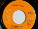 PORTER WAGONER - THE RUBBER ROOM - MEGA-RARE 1971 RCA CANADA 45 - PSYCHO COUNTRY