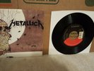 1988 METALLICA ONE/THE PRINCE 45 RECORD WITH PICTURE SLEEVE ELEKTRA RECORDS