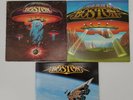 Boston First Three Vinyl Records - Boston, Don't Look Back and Third Stage