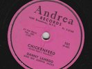 Danny Lamego – 78 rpm Andrea 101: Hickory Dickory Dock/Chickenfeed; Cond E+