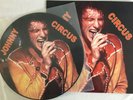 JOHNNY HALLYDAY CIRCUS PICTURE DISC VINYLE 33T QUE JE T'AIME OH MA JOLIE SARAH