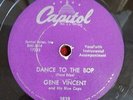 GENE VINCENT - 78 - Dance To The Bop / I Got It - Capitol 3839 - VG
